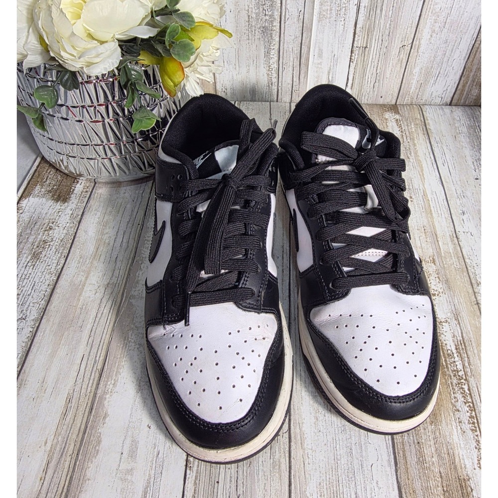 Nike Dunk Low Panda White Black Sneakers DD1391-100 Mens Shoes - Picture 2 of 11